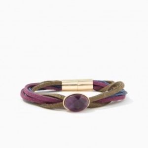 NEW Stone & Suede Bracelet